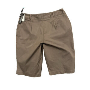 Briggs New York Women’s Bermuda Shorts Size 16 Brown New